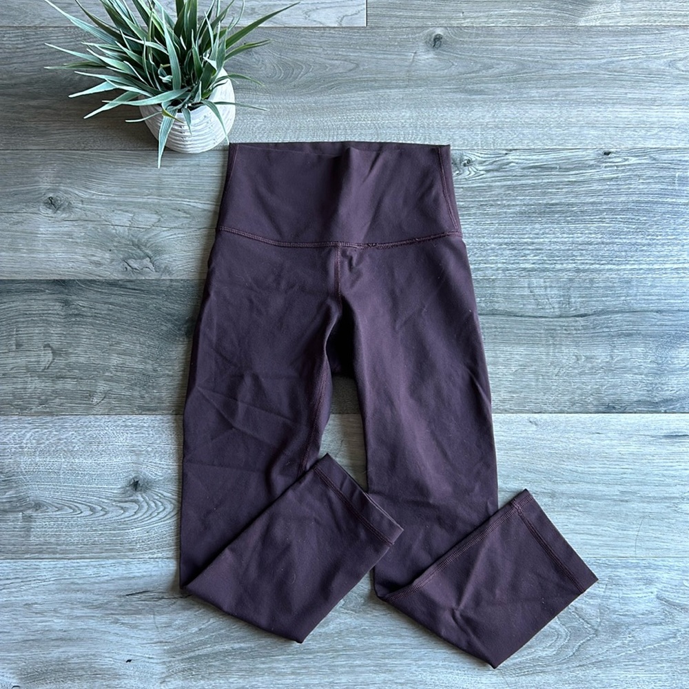 Lululemon High Rise Wunder Under Cropped Legging